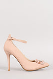 Anne Michelle Pearl Pointy Toe Pump