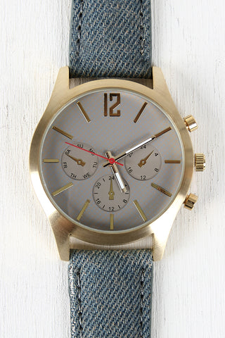 Vintage Denim Watch