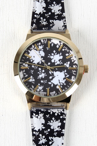 Silhouette Roses Watch