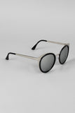 Redux Metallic Frame Cat Eye Sunglasses