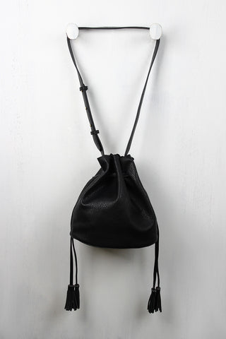 Small Double Drawstring Bucket Bag