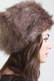 Faux Fur Pillbox Hat