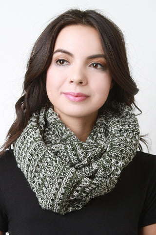 Weft Double Knit Scarf