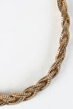 Braided Boxy Chain Necklace