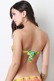 Vivid Abstraction Bikini Top