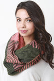 Zig Zag Block Infinity Scarf