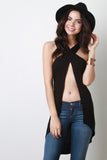 Criss-Cross Open Front Top