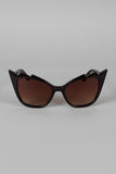 Spiked Brow Sunglasses