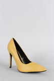 Delicious Simple Pointy Toe Stiletto Pump