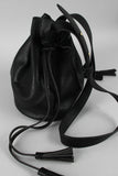 Small Double Drawstring Bucket Bag