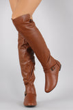 Bamboo Slouchy Over the Knee Boots