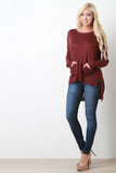 Crisscross Backless Knit Sweater