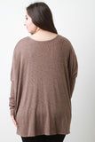 Draping Tulip Dolman Convertible Cardigan Top