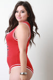 Athletic Bull Screen Print Bodysuit