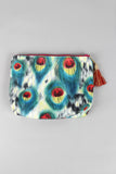 Peacock Pattern Zipper Pouch