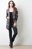 Hooded Fair Isle Cardigan