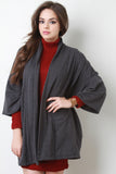 French Terry Kimono Cardigan