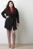 Open Front Sash Longline Blazer