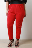 High Waist Crepe Pants