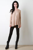 Relaxed Fit Asymmetrical Hem Top