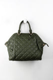 Quilted Hexagon Handbag