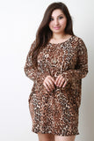 Leopard Print Tunic Dress