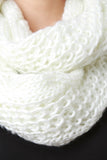 Semi-Loose Chain Knit Scarf