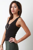 V-Neck Sleeveless Tank Top