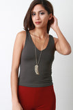 V-Neck Sleeveless Tank Top