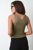 V-Neck Sleeveless Tank Top