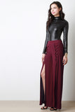 Vent Slit Palazzo Pants