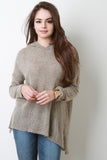 Fury Soft Knit High Low Hoodie