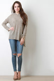 Fury Soft Knit High Low Hoodie