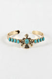 Rising Eagle Turquoise Bracelet